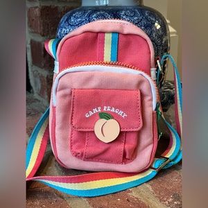 Girls Crossbody Bag, Megan Plays Camp Peachy